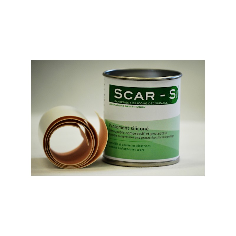 Pansement siliconé Scar-Si® Bande pour le traitement des cicatrices.